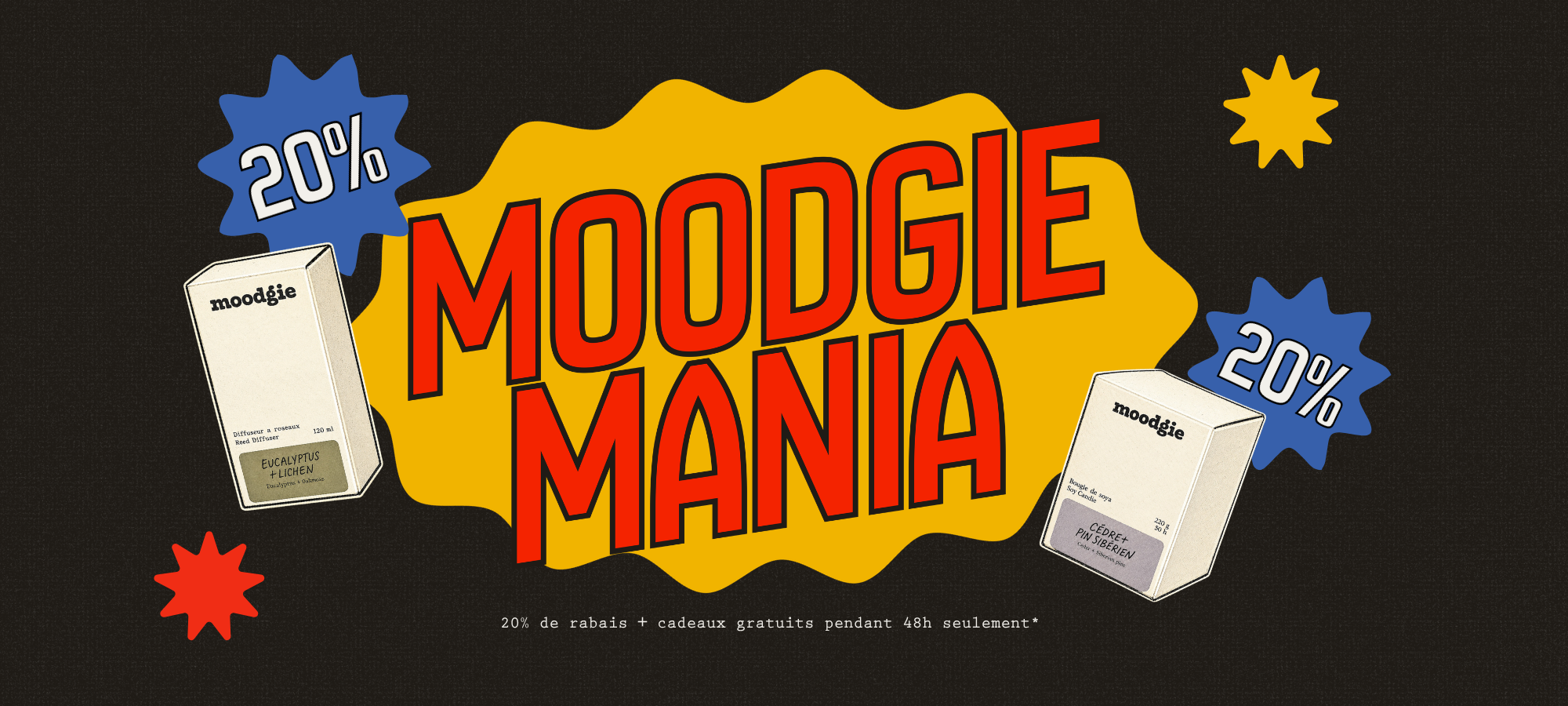 MOODGIE MANIA, C'EST MAINTENANT