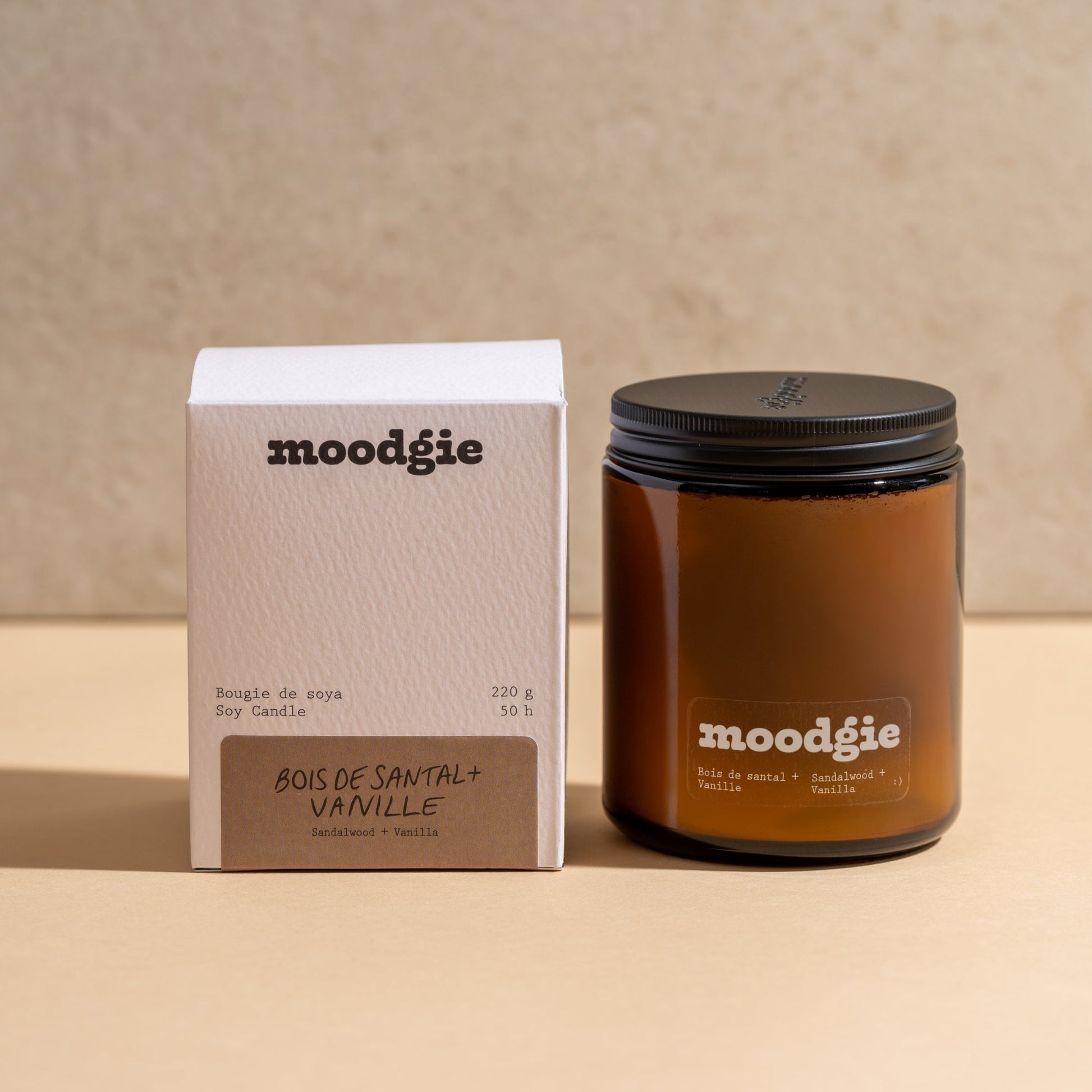 Bois de santal + Vanille - Moodgie