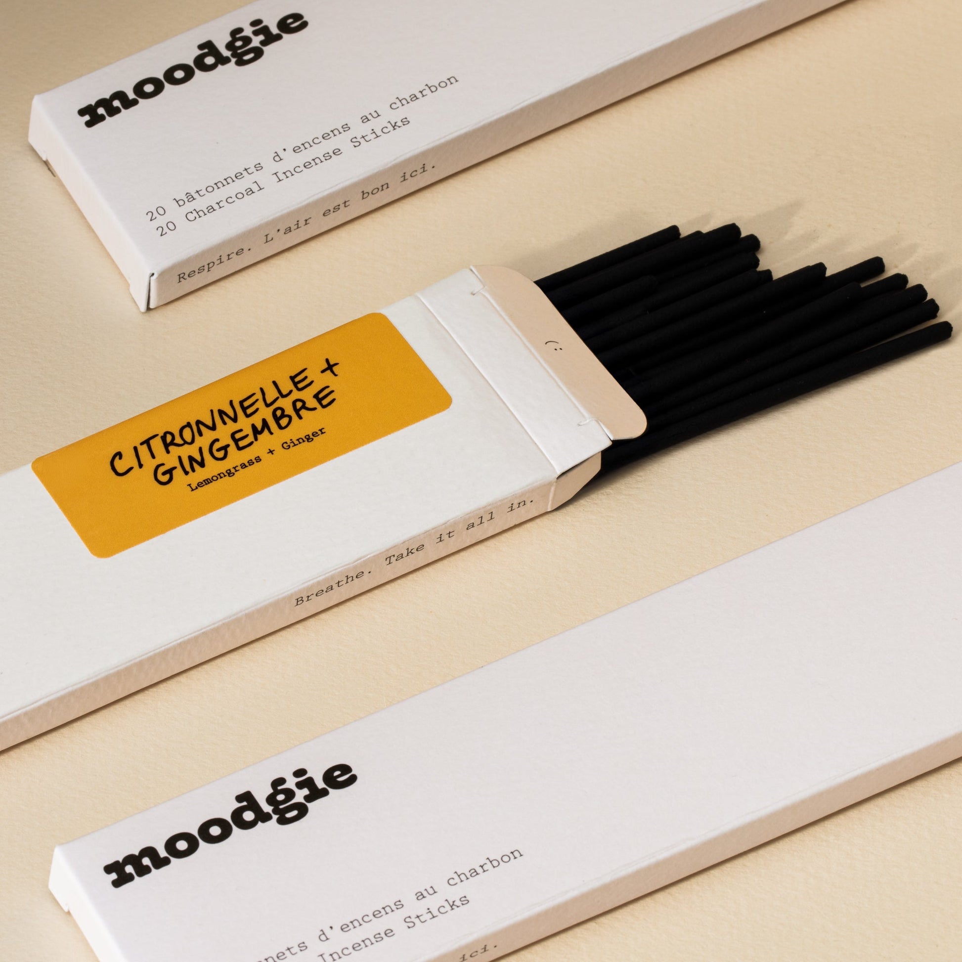 Encens - Citronnelle + Gingembre - Moodgie