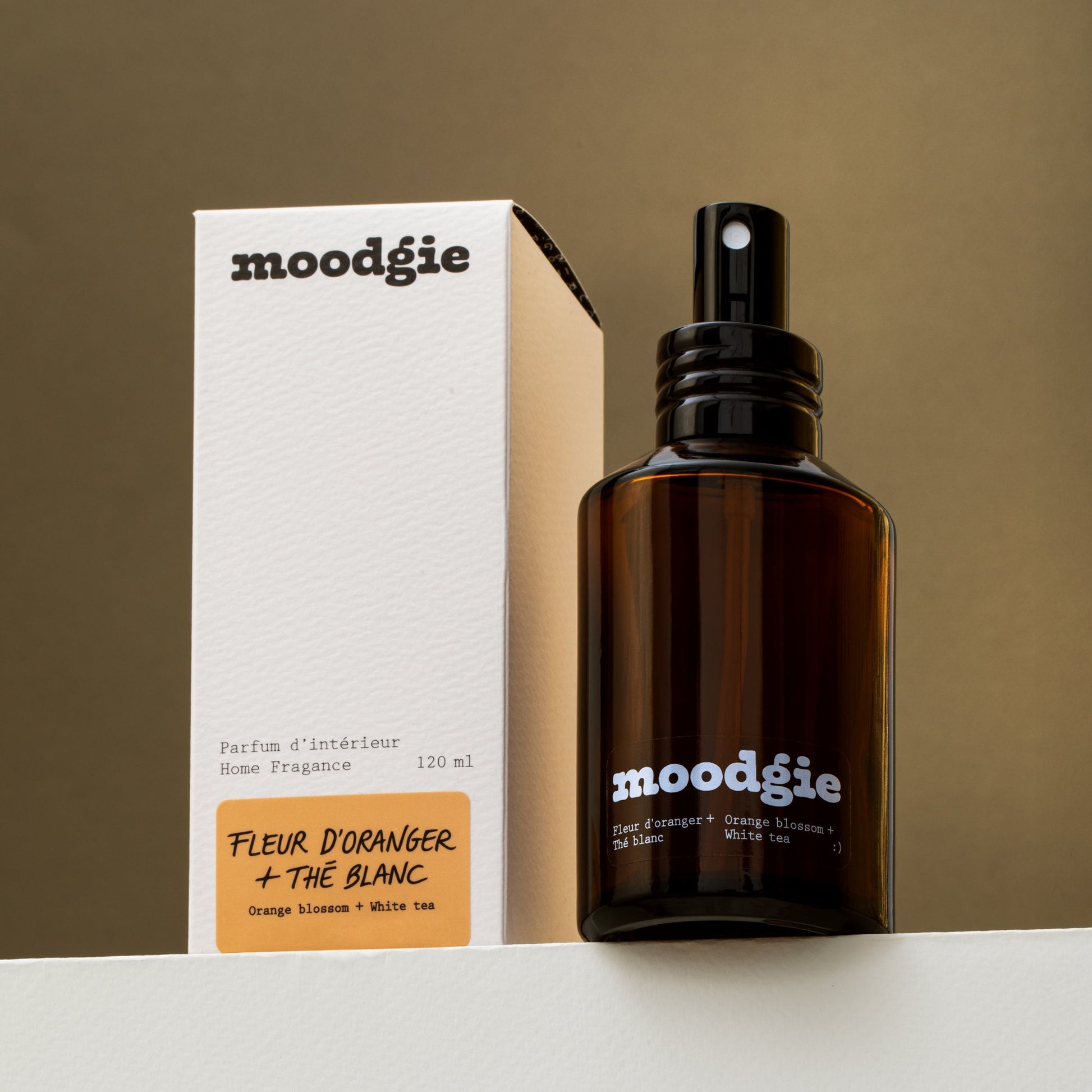 Parfum d'intérieur - Fleur d'oranger + Thé blanc - Moodgie