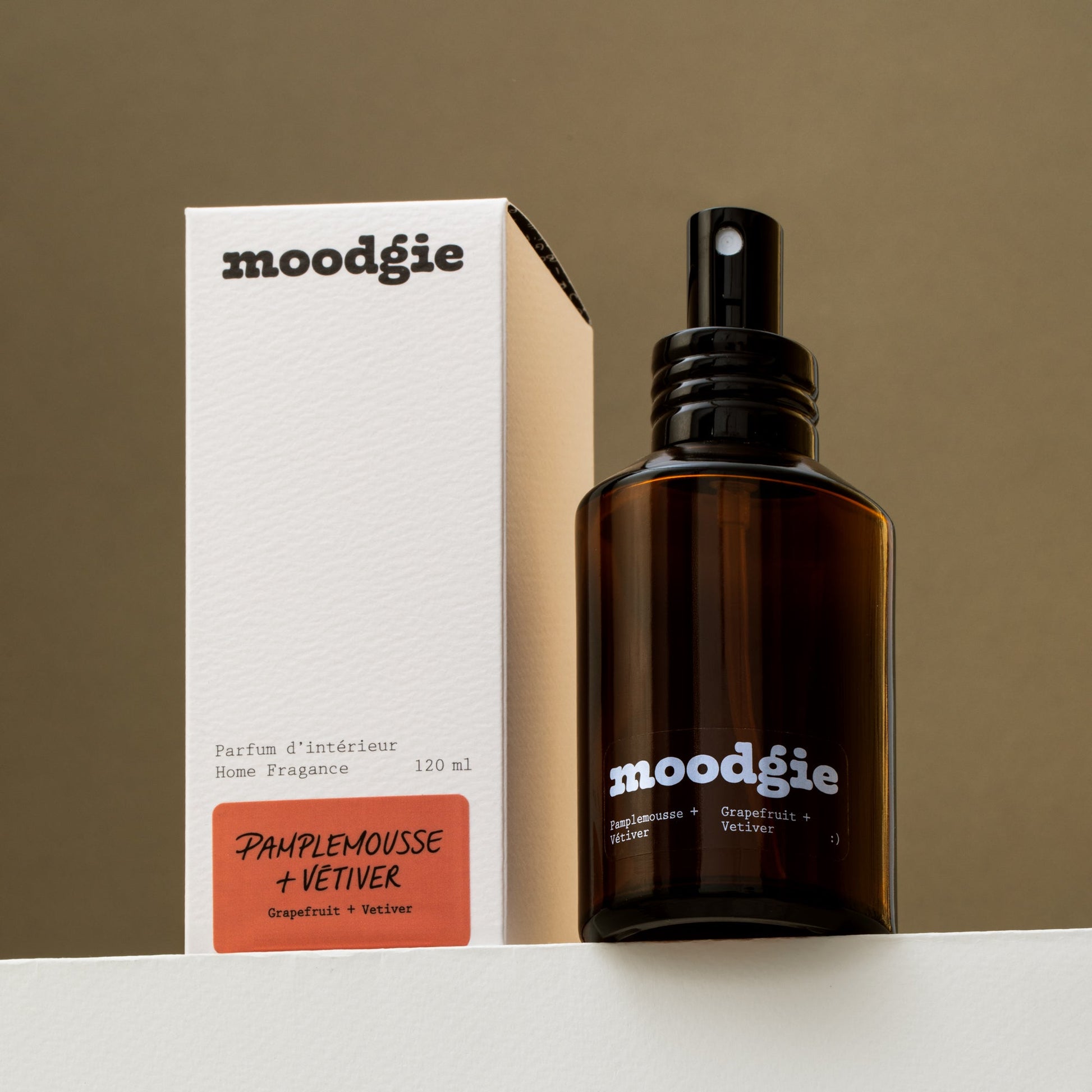 Parfum d'intérieur - Pamplemousse + Vétiver - Moodgie